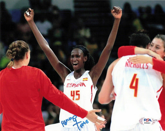 Astou Ndour signed 8x10 photo Chicago Sky Autographed