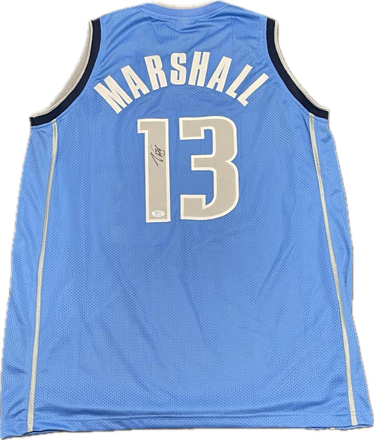 Naji Marshall Signed Jersey PSA/DNA Dallas Mavericks Autographed