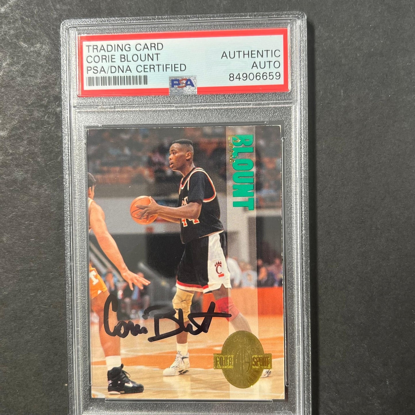 1993-94 Classic Collection #13 Corie Blount Signed Card AUTO PSA Slabbed Cincinn