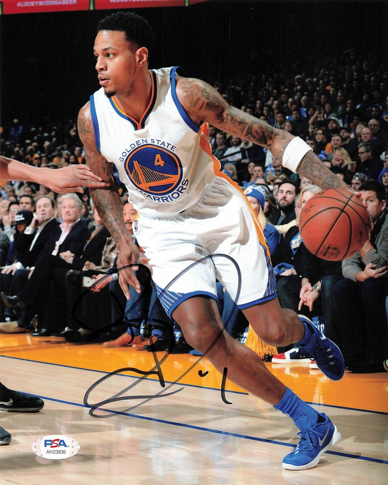 Brandon Rush signed 8x10 photo PSA/DNA Golden State Warriors Autographed