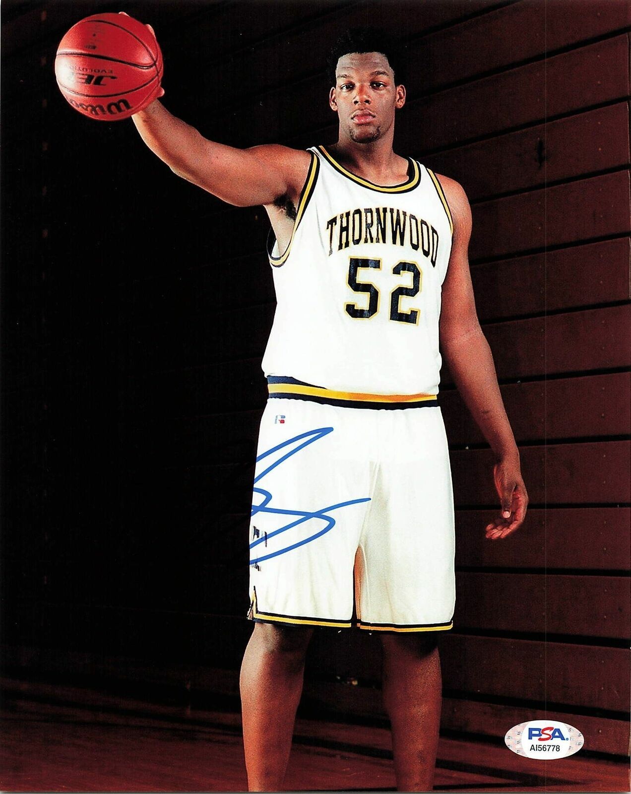 Eddy Curry signed 8x10  photo PSA/DNA Chicago Bulls Autographed