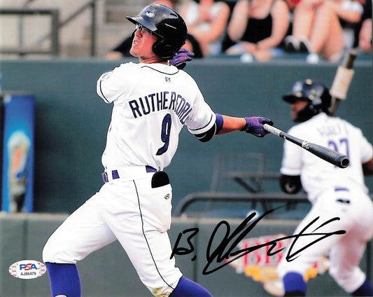 BLAKE RUTHERFORD signed 8x10 photo Chicago White Sox PSA/DNA Autographed