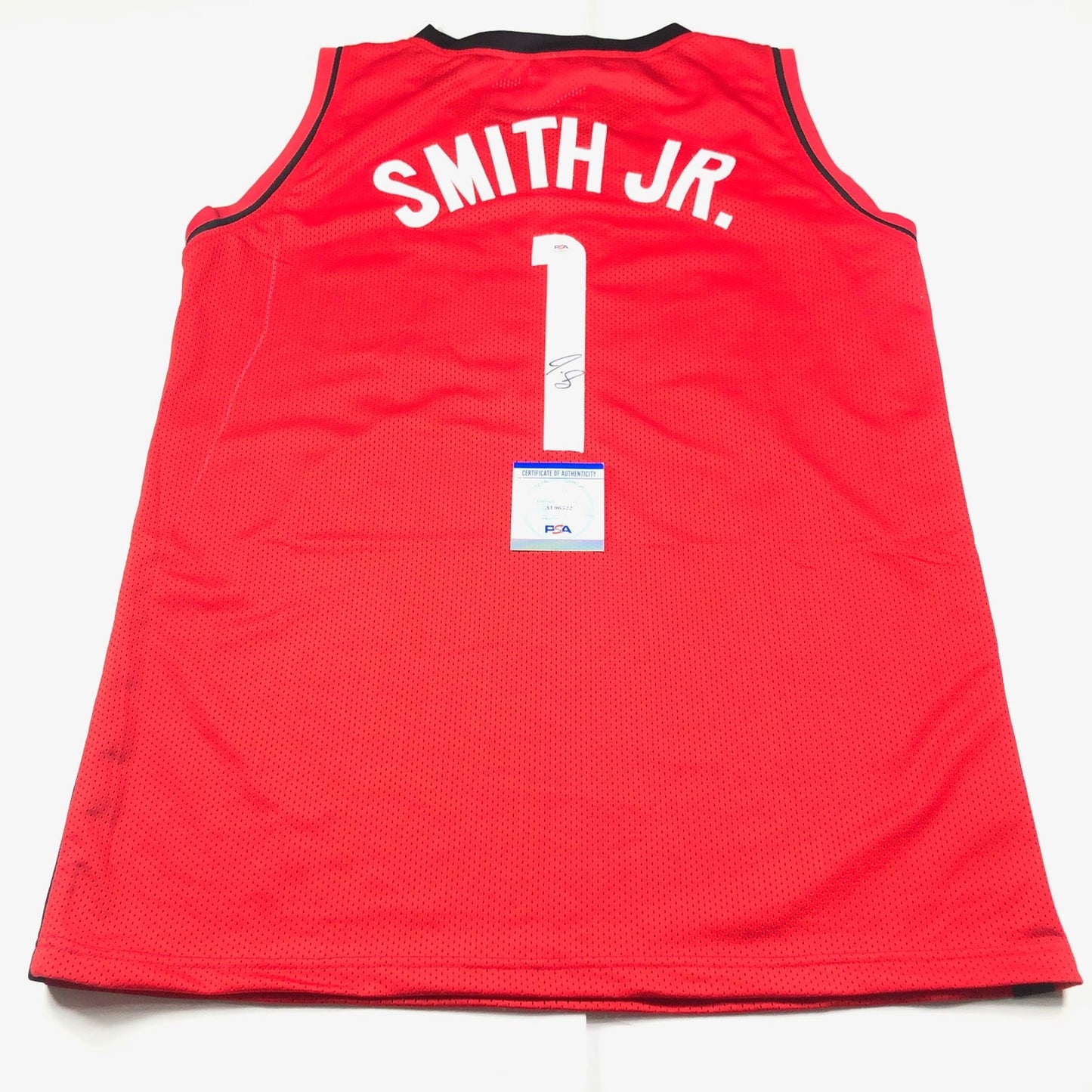 Jabari Smith Jr signed jersey PSA/DNA Houston Rockets Autographed