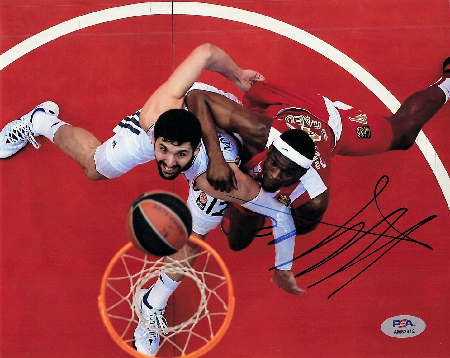 Nikola Mirotic signed 8x10 photo PSA/DNA New Orleans Pelicans Autographed Bucks