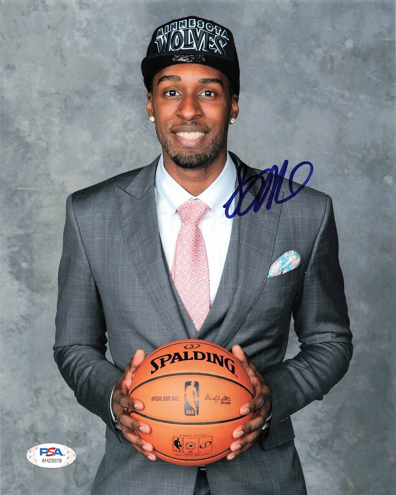 Shabazz Muhammad signed 8x10 photo PSA/DNA Minnesota Timberwolves Autographed