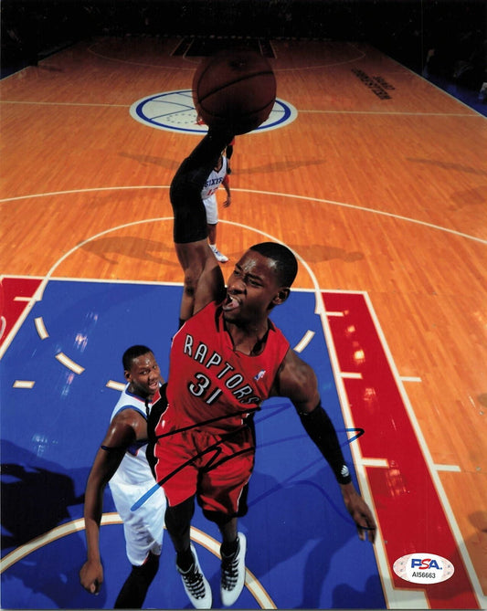 Terrence Ross signed 8x10 photo PSA/DNA Toronto Raptors Autographed