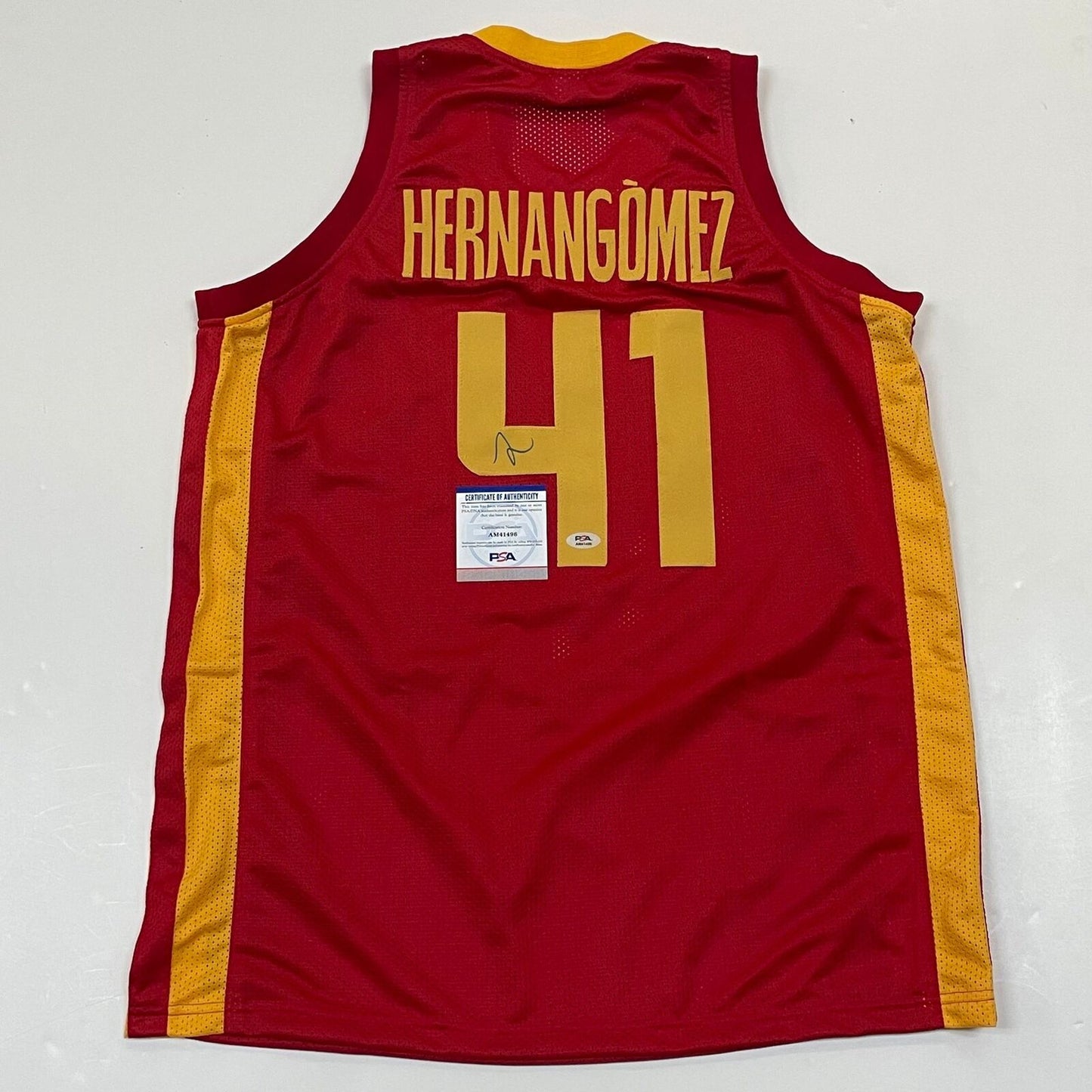 Juan Hernangomez signed jersey PSA/DNA SPAIN Autographed PELICANS