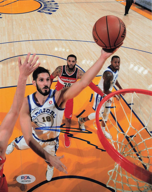 Omri Casspi signed 8x10 photo PSA/DNA Warriors Autographed