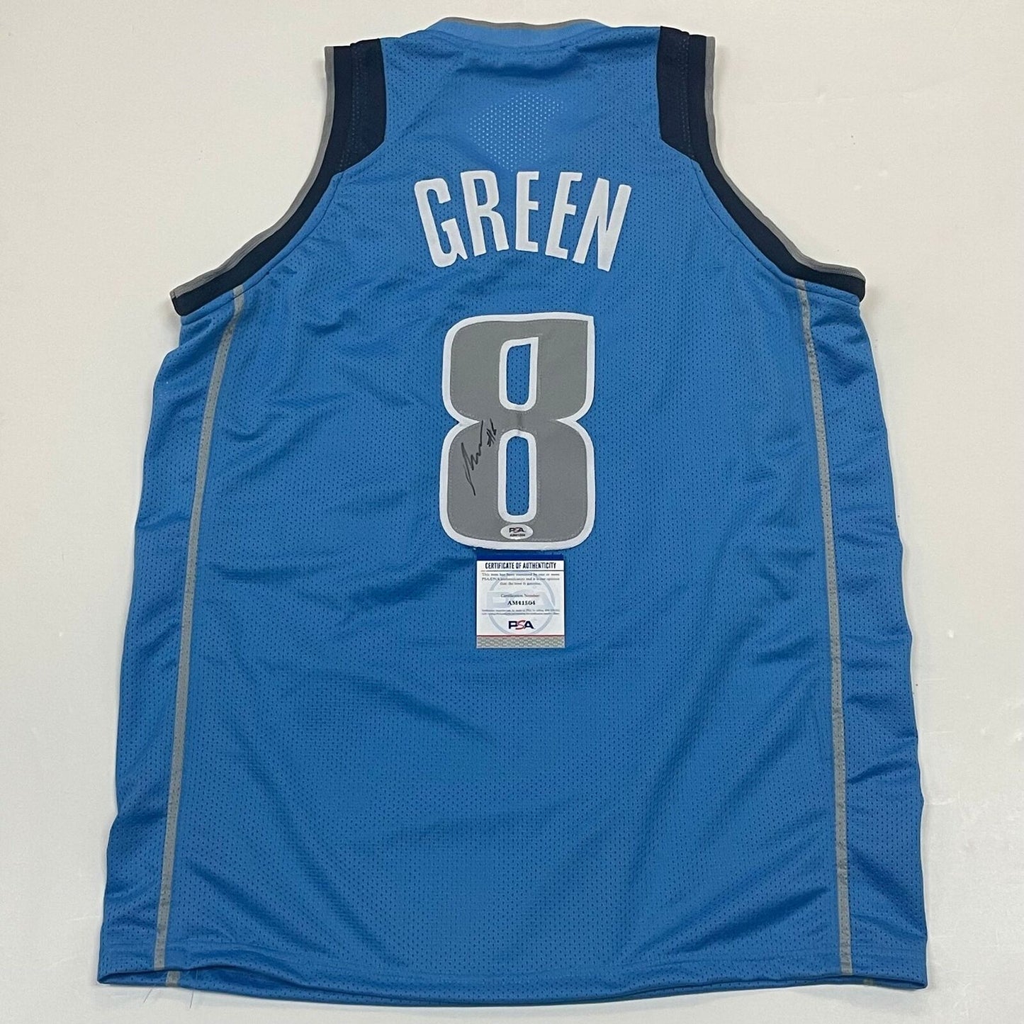 Josh Green signed jersey PSA/DNA Dallas Mavericks Autographed