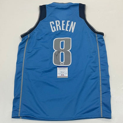 Josh Green signed jersey PSA/DNA Dallas Mavericks Autographed