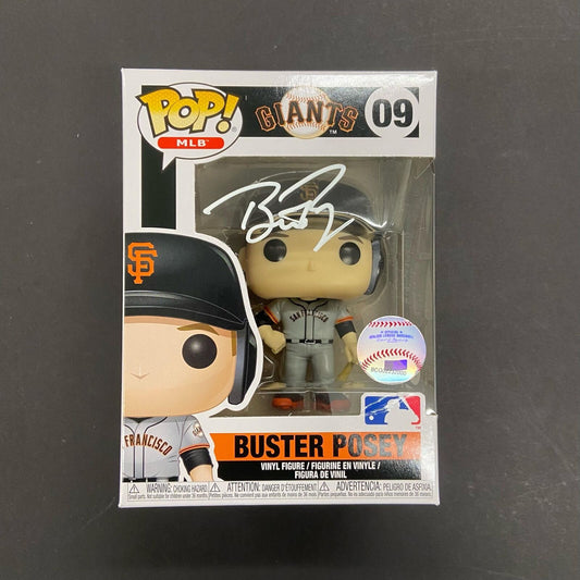 Buster Posey Signed Funko Pop #09 PSA/DNA Giants Autographed MLB Holo