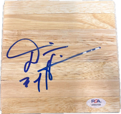 Doc Rivers Signed Floorboard PSA/DNA Autographed Bucks