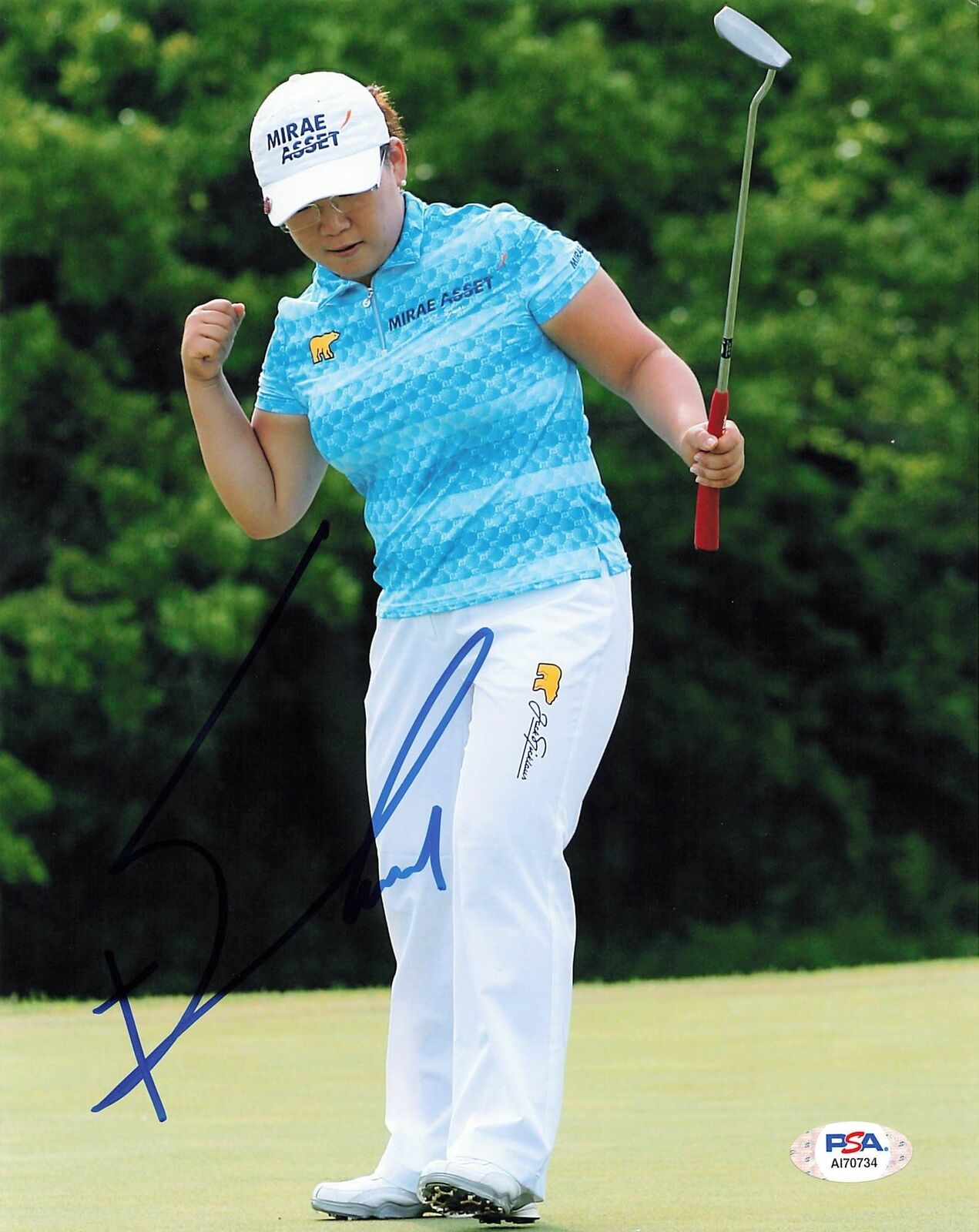 Jiyai Shin signed 8x10 photo PSA/DNA Autographed Golf