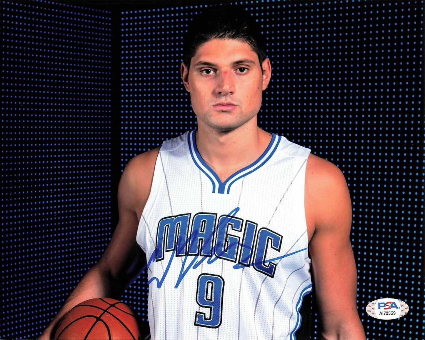 Nikola Vucevic signed 8x10 photo PSA/DNA Orlando Magic Autographed