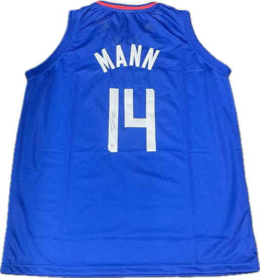 Terance Mann Signed Jersey PSA/DNA Los Angeles Clippers Autographed