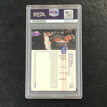 1995-96 NBA Hoops #189 Paul Westphal Signed Card Auto 10 PSA Slabbed Suns