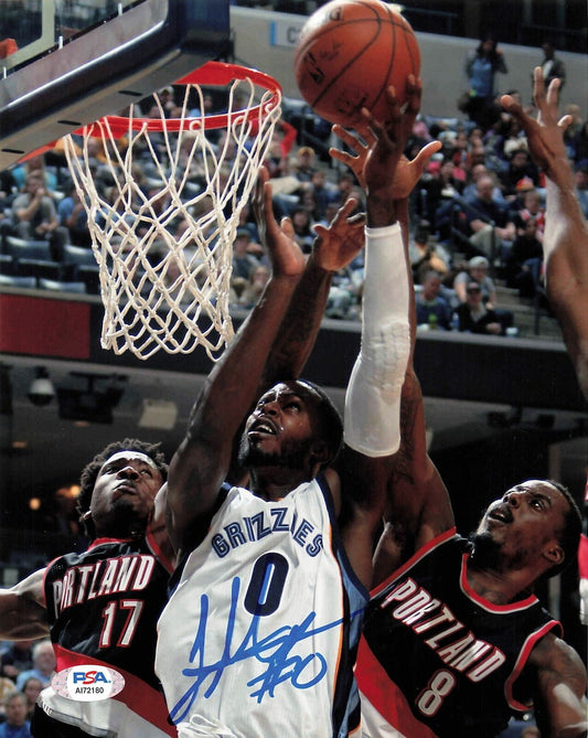 JAMYCHAL GREEN signed 8x10 photo PSA/DNA Memphis Grizzlies Autographed