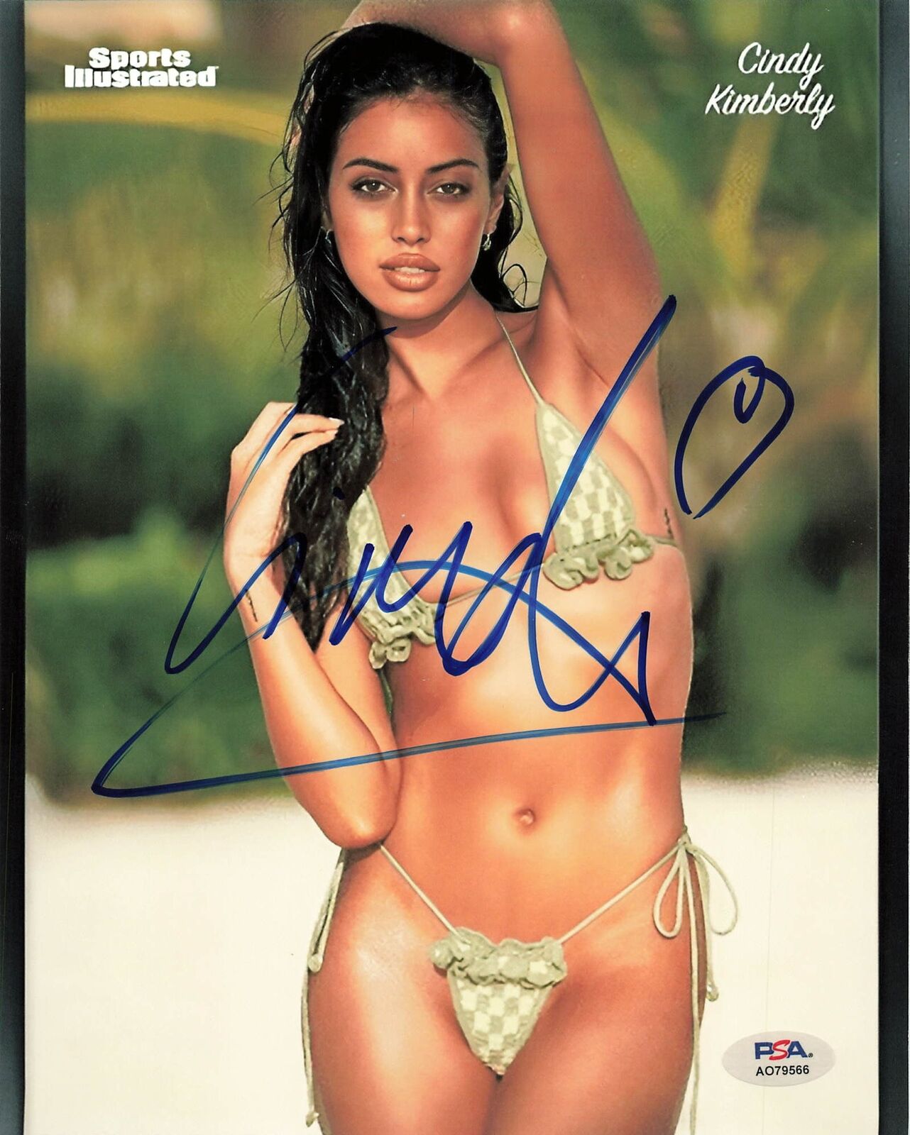 Cindy Kimberly signed 8x10 photo PSA/DNA Autographed