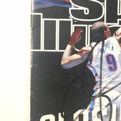 Serge Ibaka signed SI Magazine PSA/DNA Oklahoma City Thunder Autographed