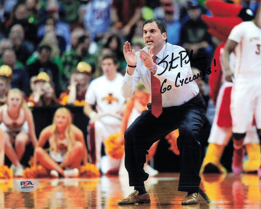 Steve Prohm signed 8x10  photo PSA/DNA Iowa State Cyclones Autographed