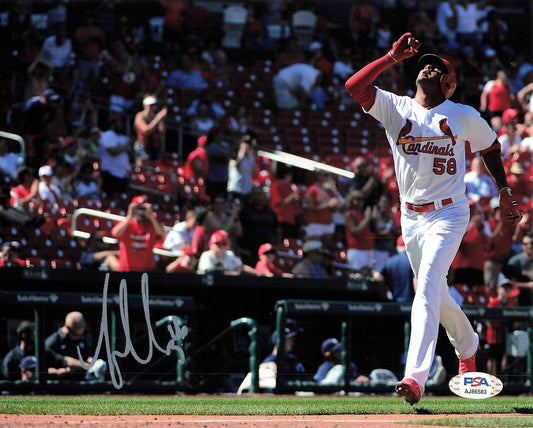 JOSE MARTINEZ signed 8x10 photo PSA/DNA St. Louis Cardinals Autographed