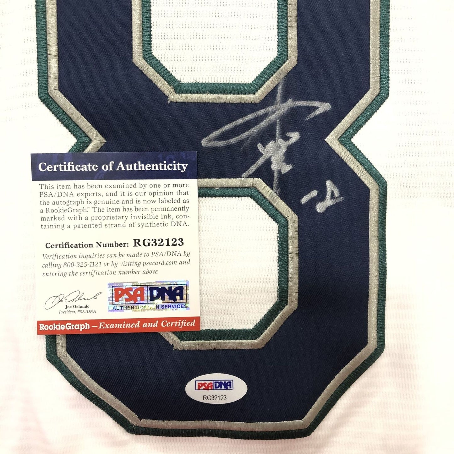 Yusei Kikuchi signed jersey PSA/DNA Seattle Mariners Autographed