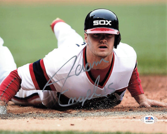 ADAM ENGEL signed 8x10 photo Chicago White Sox PSA/DNA Autographed