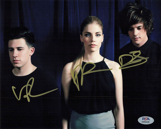 London Grammar signed 8x10 photo PSA/DNA Autographed