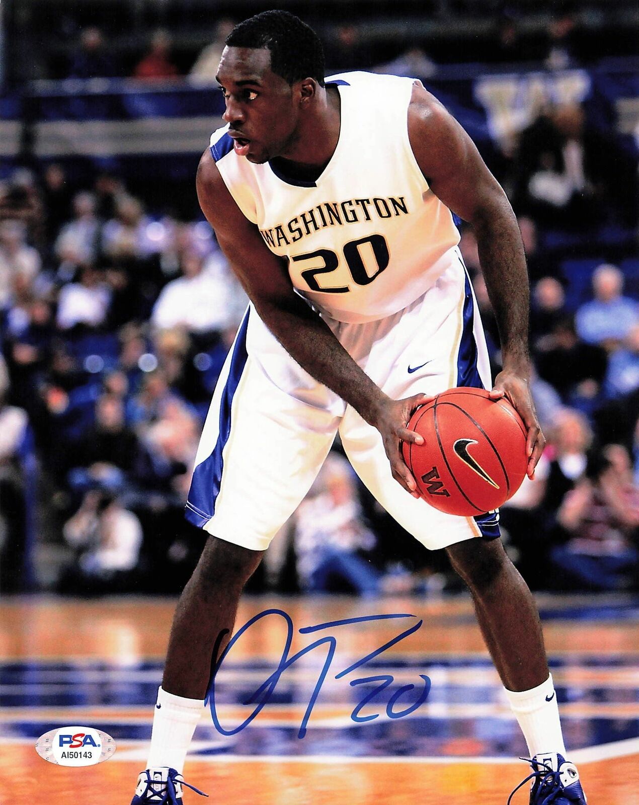 Quincy Pondexter Signed 8x10 photo PSA/DNA Washington Huskies Autographed