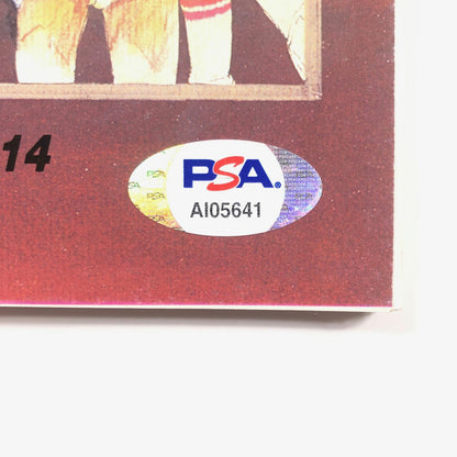 1987 Duke Blue Devils Team Signed NCAA Magazine PSA/DNA Final Four