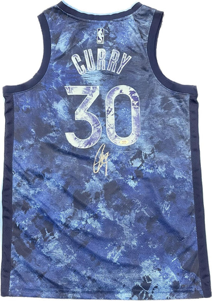 Stephen Curry signed jersey PSA/DNA Golden State Warriors Autographed