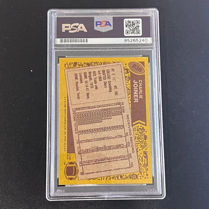 1996 Topps #236 Charlie Joiner Signed Card PSA AUTO Slabbed Chargers