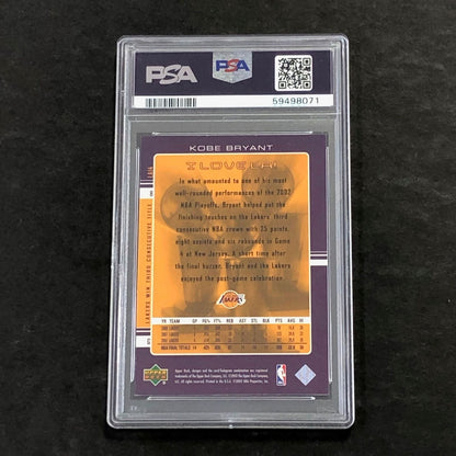 2002 Upper Deck #LA14 Kobe Bryant PSA 6 EX-MT I Love LA!