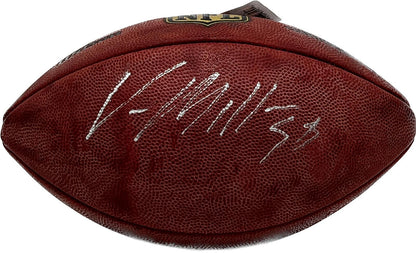 Vonn Miller Signed Football AUTO PSA Slabbed Broncos Authentic