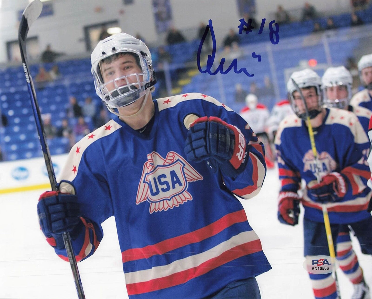 Oliver Wahlstrom signed 8x10 photo PSA/DNA Autographed