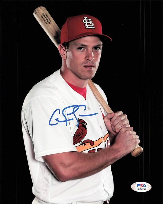 CHARLIE TILSON signed 8x10 photo PSA/DNA St. Louis Cardinals Autographed