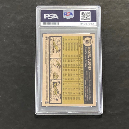 2010 Topps Heritage #80 Michael Cuddyer Signed Card PSA Slabbed Auto Twins