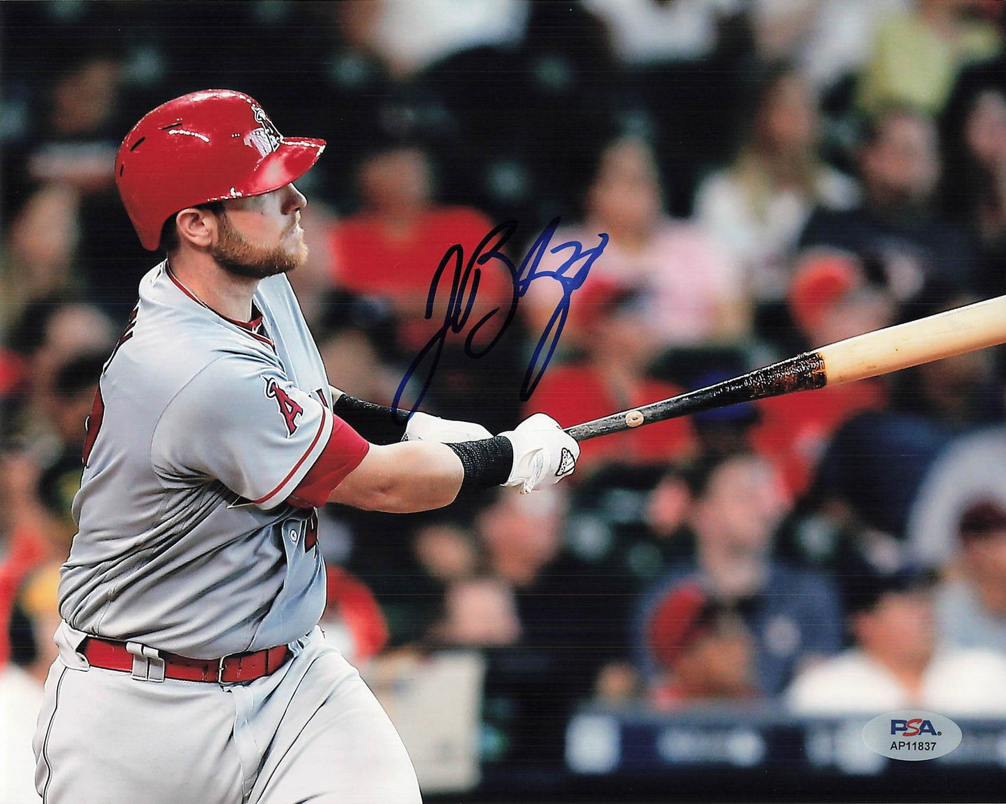 Jett Bandy Signed 8x10 Photo PSA Anaheim Angels