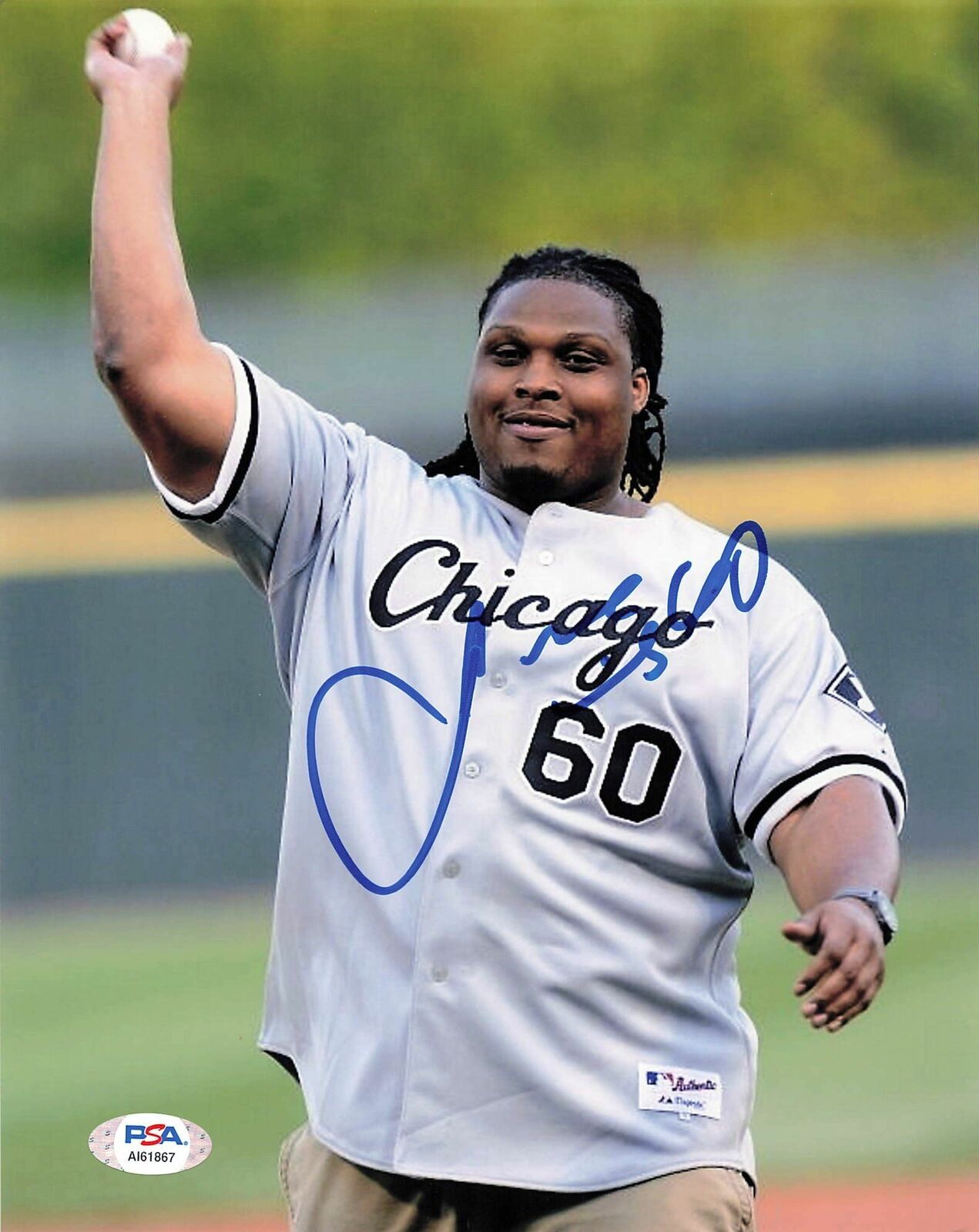 LANCE LOUIS signed 8x10 photo PSA/DNA Autographed