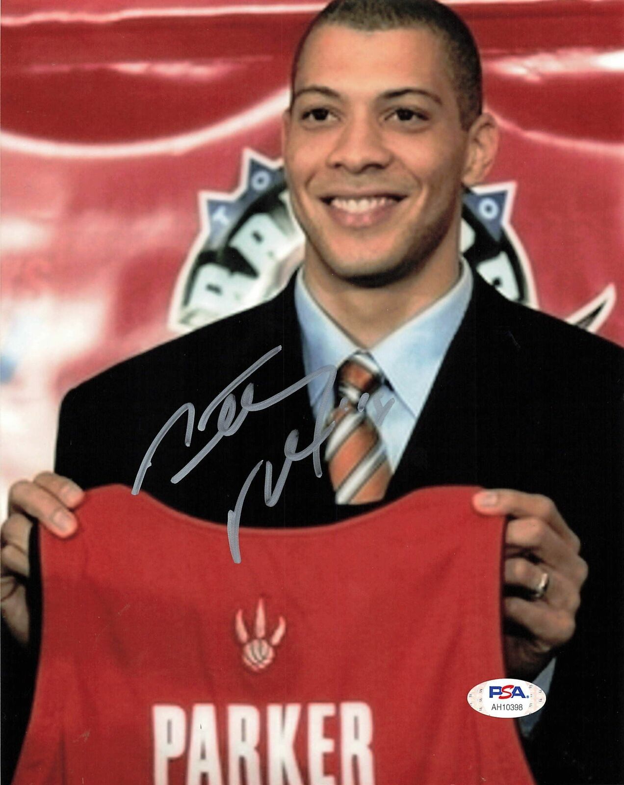 Anthony Parker Signed 8x10 photo PSA/DNA Toronto Raptors Autographed