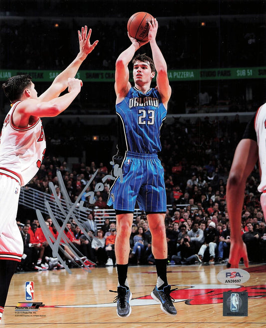 Mario Hezonja signed 8x10 photo PSA/DNA Orlando Magic Autographed