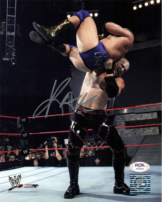 Kane signed 8x10 photo PSA/DNA COA WWE Autographed Wrestling