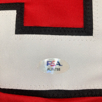 Max Domi signed Jersey PSA/DNA Chicago Blackhawks Autographed