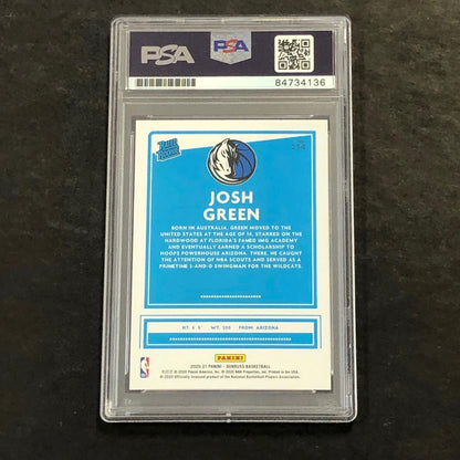 2020-21 Panini Donruss #234 Josh Green Signed Card AUTO 10 PSA Slabbed RC Maveri