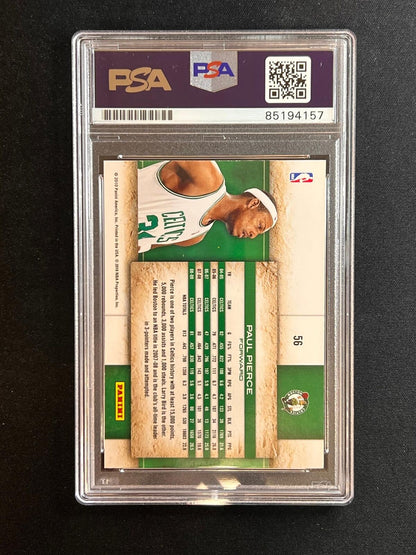 2009-10 Panini Studio #56 Paul Pierce Signed Card AUTO 10 PSA/DNA Slabbed Celtic