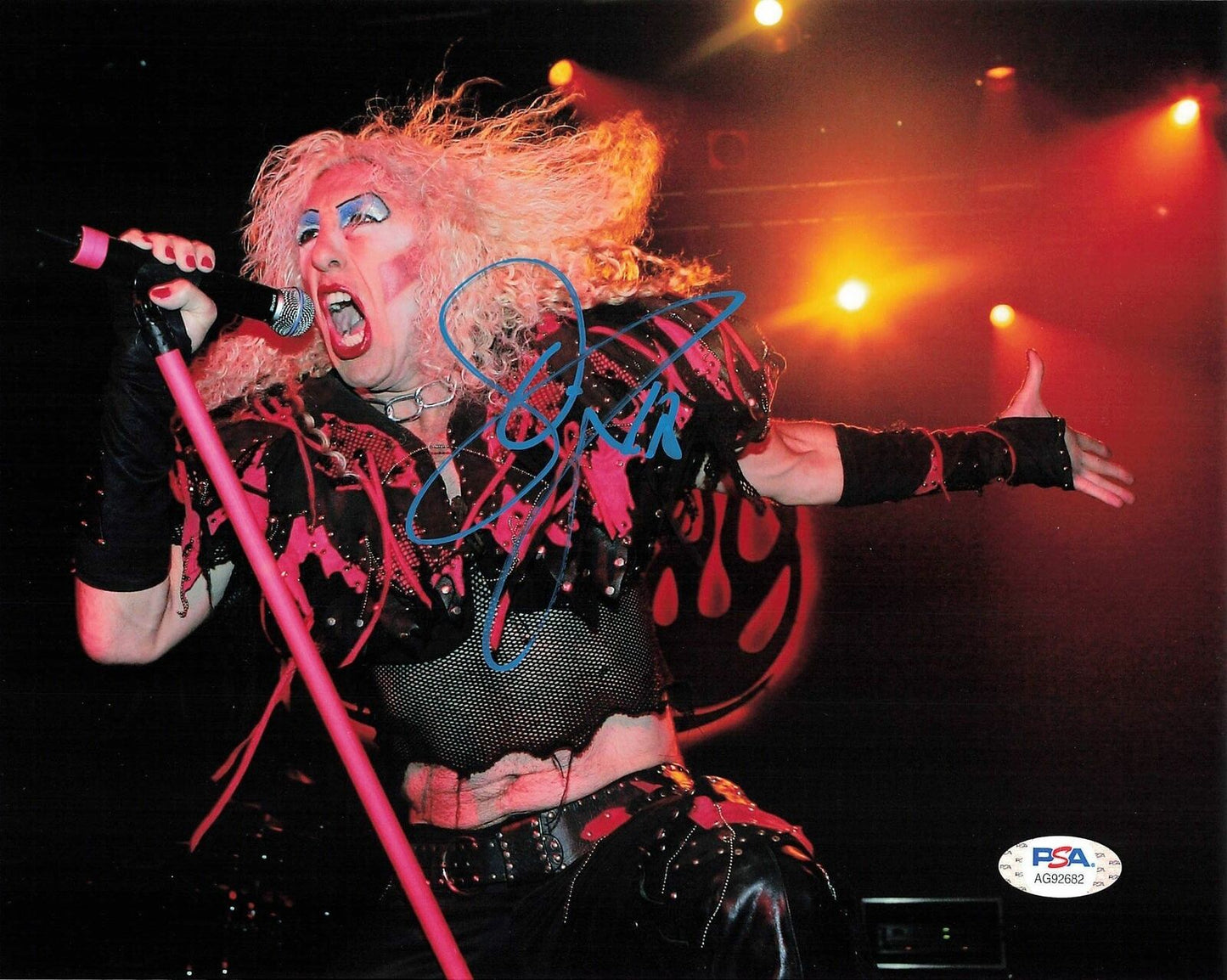 Daniel Dee Snider signed 8x10 photo PSA/DNA Autographed Twisted Sister