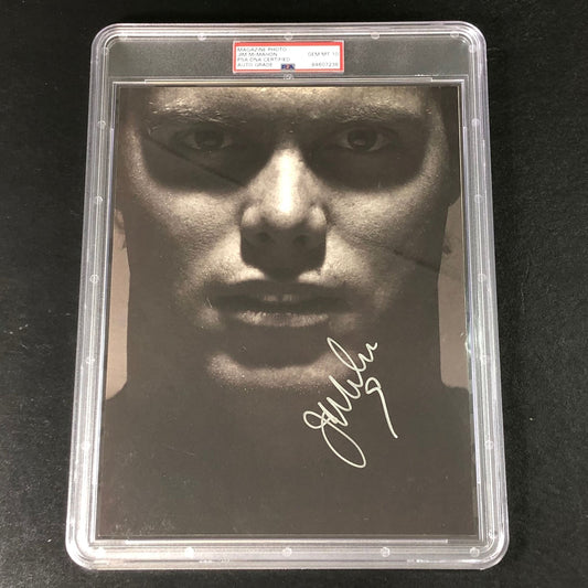 Jim McMahon Signed 8x10 Photo PSA/DNA Slabbed Auto 10 Chicago Bears