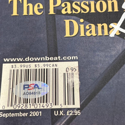 Diana Krall Signed Poster PSA Autographed Musician