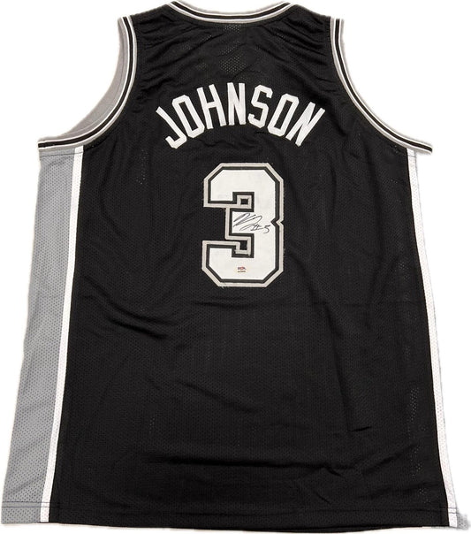 Keldon Johnson signed jersey PSA San Antonio Spurs Autographed