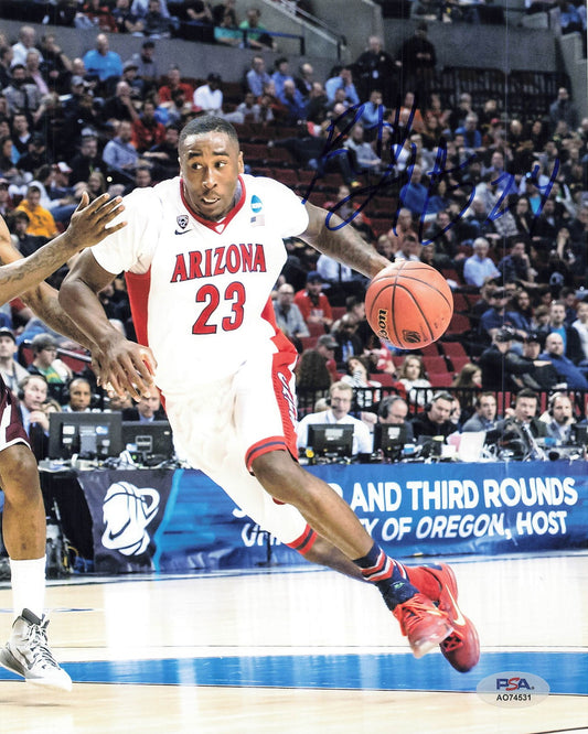 Rondae Hollis-Jefferson Signed 8x10 Photo PSA Arizona Wildcats